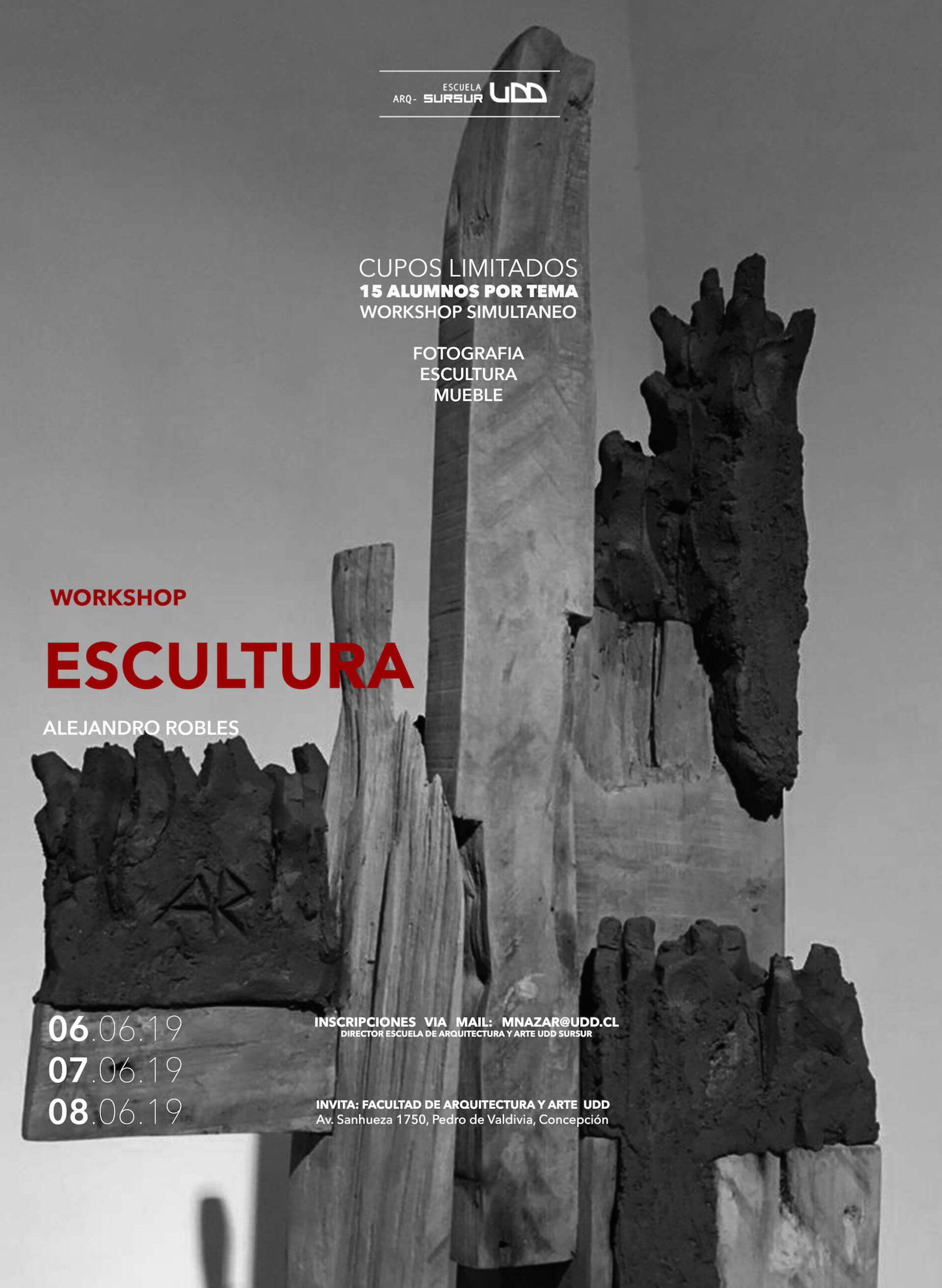 2019 | WORSHOP ESCULTURA | UNIVERSIDAD DEL DESARROLLO | CONCEPCIÓN